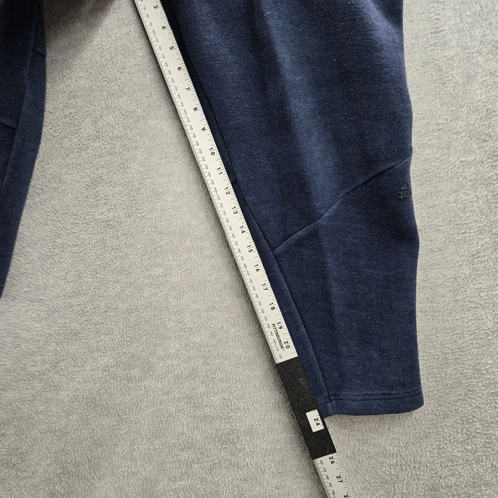Adidas‎ Women Activewear Pants L Blue Sweatpants Logo 24